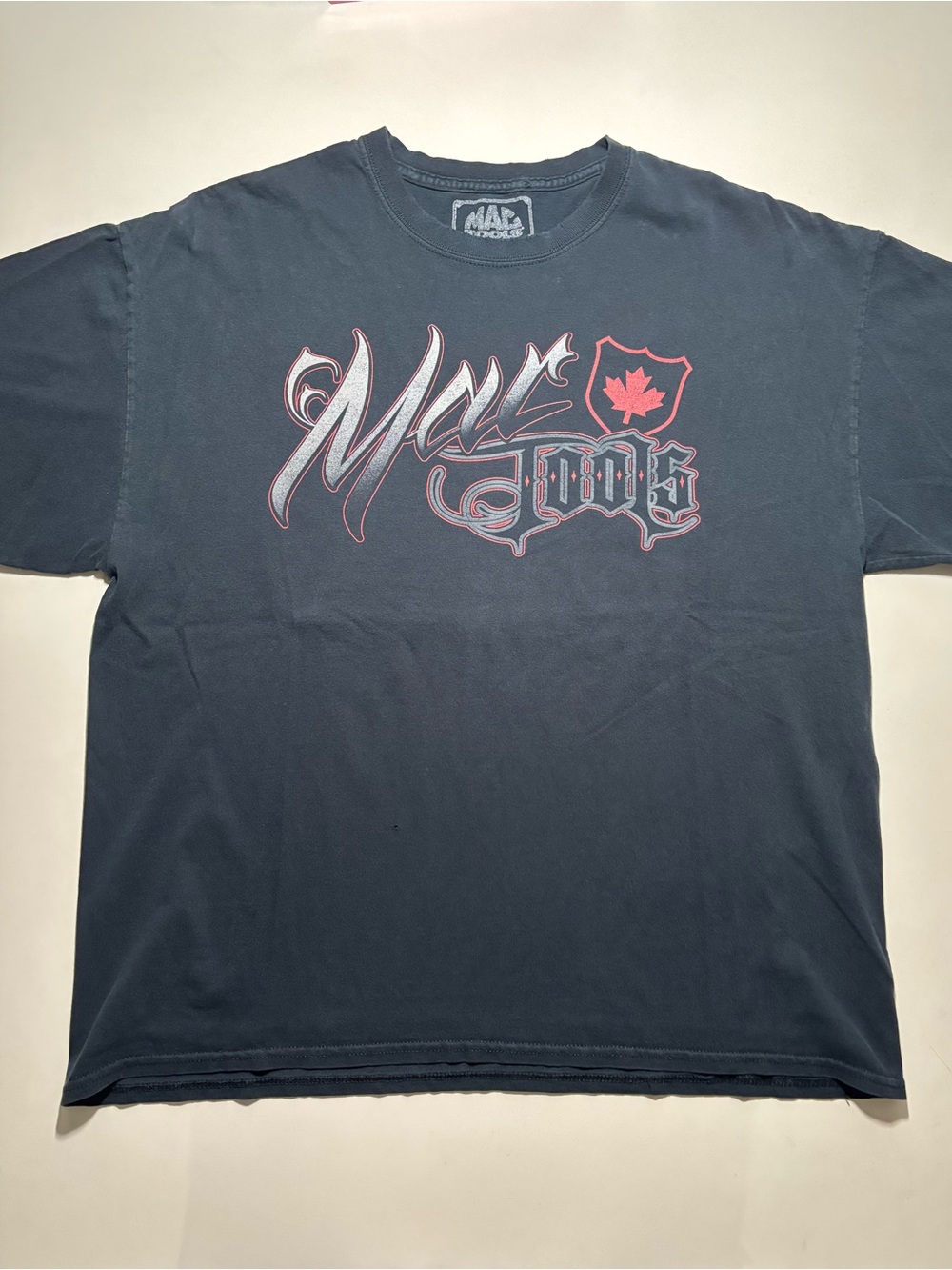 Faded vintage style Mac tools Canada shirt 1970 dodge challenger style